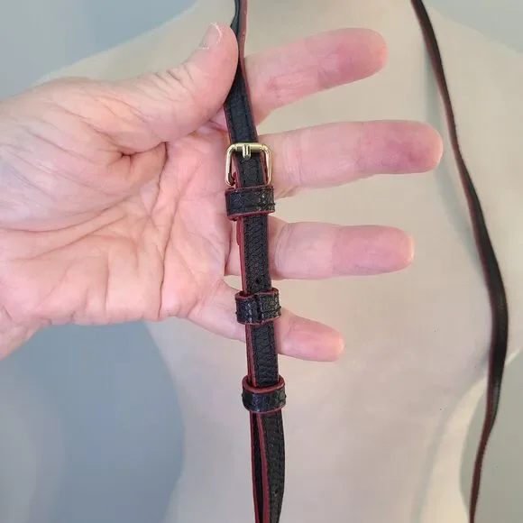 Vera Bradley On The Square Wristlet 2.0 Rosewood Black Floral 3-in-1 Crossbody - Picture 10 of 11